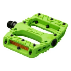 Sixpack 1st Ride Flat Pedals - Lime Green