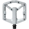 Crankbrothers Stamp 2 Flat Pedal - Small - Raw Silver