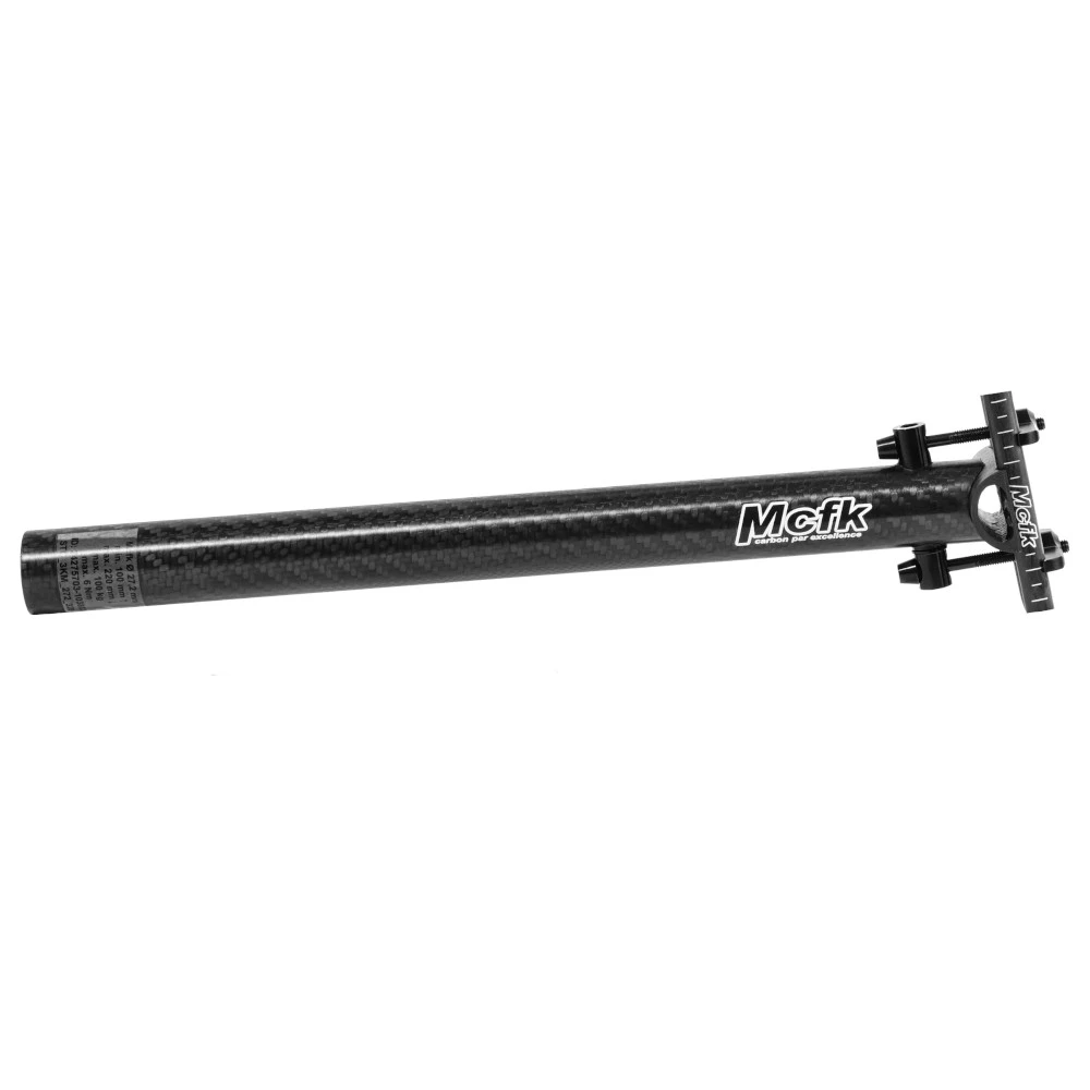 Mcfk Seatpost Straight - 27,2mm - 3K Matte 2 Mcfk Seatpost Straight - 27,2mm - 3K Matte - Image 2