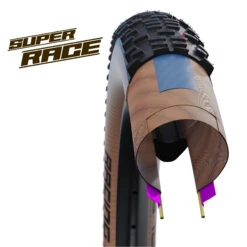 Schwalbe Thunder Burt Evolution MTB Folding Tire - AddixSpeed - SuperRace - TLEasy - 29x2.35 Inches - Transparent-Skin -SRAM Bike Parts Sales superrace carcass 861790