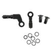 Trickstuff Fitting Kit Angled & Banjo For Kevlar Brake Hose - Black