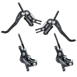 Trickstuff Piccola Carbon HD Disc Brake - Postmount - Set - Black/silver