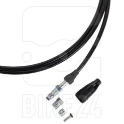 Formula Brake Hose For Cura / Cura 4 - 2000mm - Glossy Black